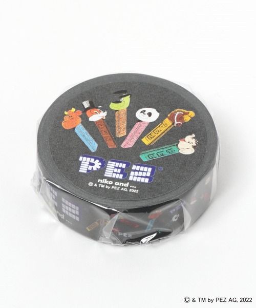 niko and（ニコアンド）の「【PEZ(ペッツ)】コラボマスキングテープ
