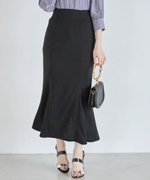 【ZOZO限定】スリット入りシンプルナローマーメイドスカート