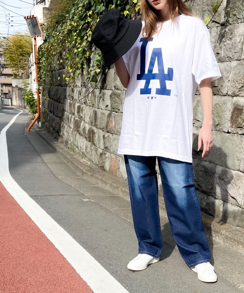 Fanatics(ファナティクス)の「Fanatics/ファナティクス ベースボールTシャツ"NY,LA"(Tシャツ/カットソー・メンズ・ホワイト系1/ホワイト系2・LARGE/MEDIUM/X-LARGE)」の5枚目の写真