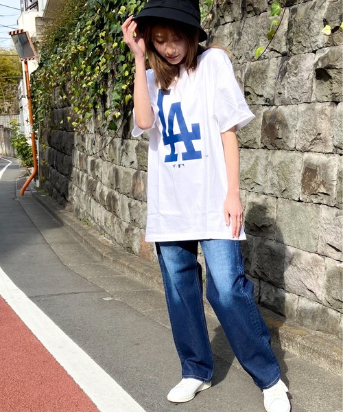 Fanatics(ファナティクス)の「Fanatics/ファナティクス ベースボールTシャツ"NY,LA"(Tシャツ/カットソー・メンズ・ホワイト系1/ホワイト系2・LARGE/MEDIUM/X-LARGE)」の6枚目の写真