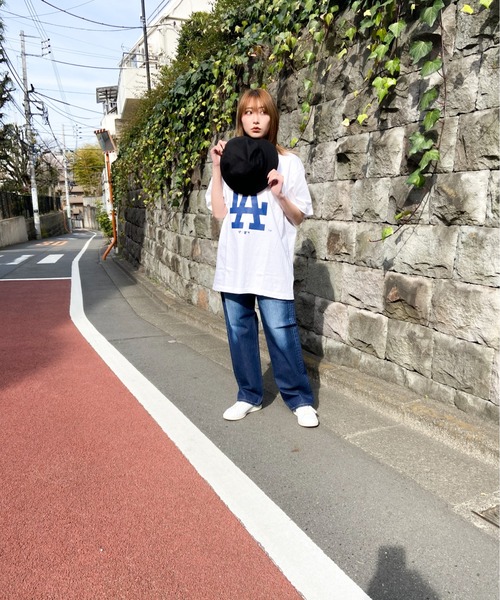 Fanatics(ファナティクス)の「Fanatics/ファナティクス ベースボールTシャツ"NY,LA"(Tシャツ/カットソー・メンズ・ホワイト系1/ホワイト系2・LARGE/MEDIUM/X-LARGE)」の7枚目の写真