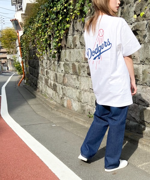 Fanatics(ファナティクス)の「Fanatics/ファナティクス ベースボールTシャツ"NY,LA"(Tシャツ/カットソー・メンズ・ホワイト系1/ホワイト系2・LARGE/MEDIUM/X-LARGE)」の12枚目の写真
