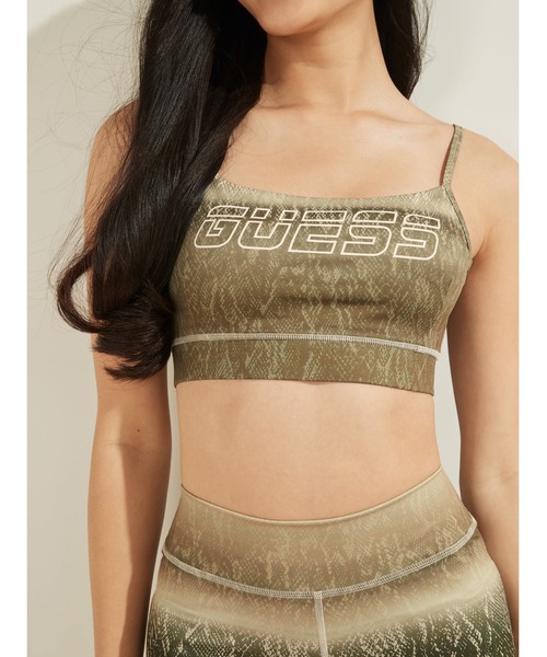 Guess（ゲス）の「Corrine Python Active Bra（スポーツブラ・レディース・グレー/その他・SMALL/MEDIUM/X-SMALL）」の9枚目の写真