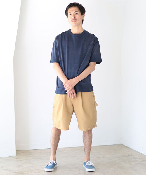 BEAMS(ビームス)の「BEAMS / 1プリーツ バギーテーパード ペインターパンツ(その他パンツ・メンズ・ベージュ/ネイビー・MEDIUM/SMALL/X-LARGE/LARGE)」の20枚目の写真