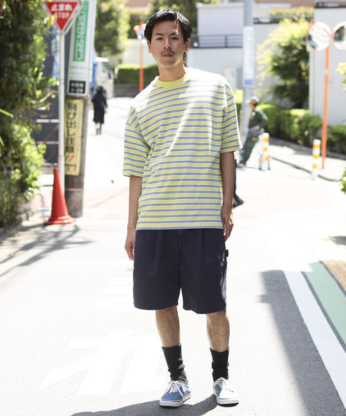 BEAMS(ビームス)の「BEAMS / 1プリーツ バギーテーパード ペインターパンツ(その他パンツ・メンズ・ベージュ/ネイビー・MEDIUM/SMALL/X-LARGE/LARGE)」の14枚目の写真