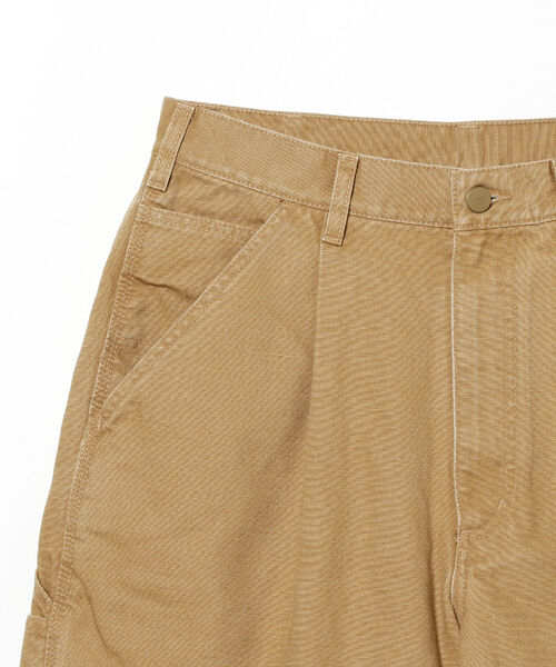 BEAMS(ビームス)の「BEAMS / 1プリーツ バギーテーパード ペインターパンツ(その他パンツ・メンズ・ベージュ/ネイビー・MEDIUM/SMALL/X-LARGE/LARGE)」の8枚目の写真