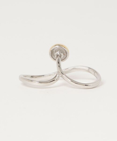 JewCas（ジュアキャス）の「JewCas コンビカラー　シンプル　ベーシック　リング[JC4140]（リング・レディース・シルバー×ゴールド・FREE）」の11枚目の写真