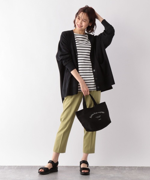 GLOBAL WORK(グローバルワーク)の「洗えるサラサラカーデ/269063(カーディガン/ボレロ・レディース・ブルー/ブラック/グリーン系その他3/パープル系その他7/オフホワイト・MEDIUM/LARGE)」の15枚目の写真