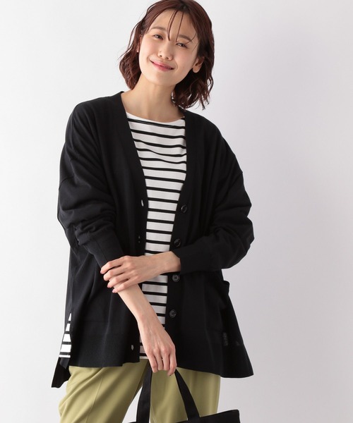 GLOBAL WORK(グローバルワーク)の「洗えるサラサラカーデ/269063(カーディガン/ボレロ・レディース・ブルー/ブラック/グリーン系その他3/パープル系その他7/オフホワイト・MEDIUM/LARGE)」の16枚目の写真