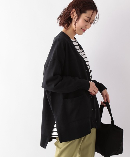 GLOBAL WORK(グローバルワーク)の「洗えるサラサラカーデ/269063(カーディガン/ボレロ・レディース・ブルー/ブラック/グリーン系その他3/パープル系その他7/オフホワイト・MEDIUM/LARGE)」の17枚目の写真