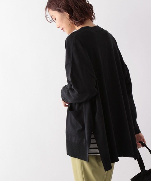 GLOBAL WORK(グローバルワーク)の「洗えるサラサラカーデ/269063(カーディガン/ボレロ・レディース・ブルー/ブラック/グリーン系その他3/パープル系その他7/オフホワイト・MEDIUM/LARGE)」の18枚目の写真