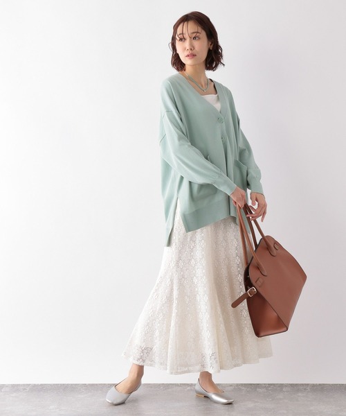 GLOBAL WORK(グローバルワーク)の「洗えるサラサラカーデ/269063(カーディガン/ボレロ・レディース・ブルー/ブラック/グリーン系その他3/パープル系その他7/オフホワイト・MEDIUM/LARGE)」の20枚目の写真