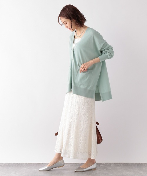 GLOBAL WORK(グローバルワーク)の「洗えるサラサラカーデ/269063(カーディガン/ボレロ・レディース・ブルー/ブラック/グリーン系その他3/パープル系その他7/オフホワイト・MEDIUM/LARGE)」の22枚目の写真