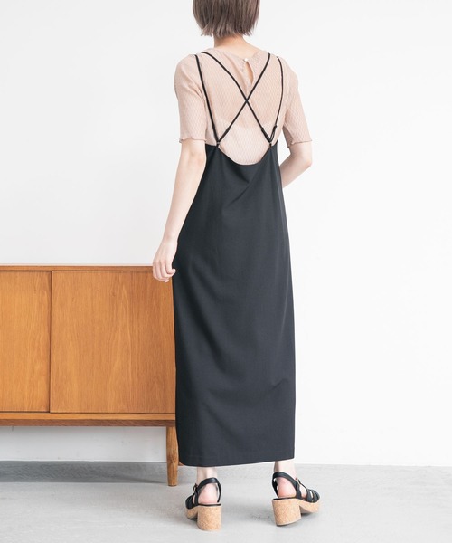 mysty woman（ミスティウーマン）の「幾何柄シアープリーツプルオーバー 285712（Tシャツ/カットソー・レディース・ブラック/ベージュ/オフホワイト/オレンジ・FREE）」の11枚目の写真