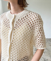 LIAN | 2WAYメシュ編みカーディーガン(カーディガン/ボレロ)