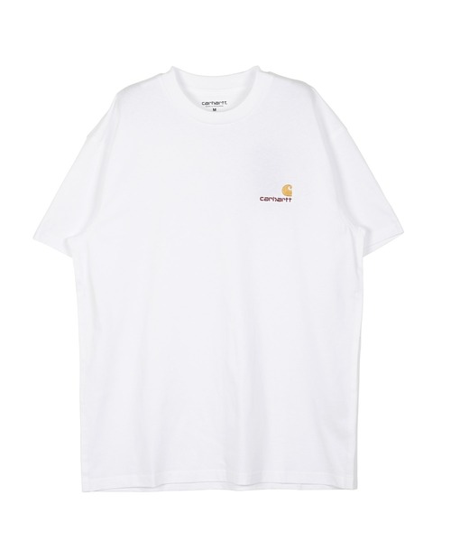 Carhartt WIP（カーハートダブリューアイピー）の「Carhartt WIP / カーハートWIP S/S American Script T-Shirt  アメリカン スクリプト 刺繍 半袖 Tシャツ（Tシャツ/カットソー・メンズ・ホワイト/ブラック/ブラウン/グリーン/グレイッシュベージュ・MEDIUM/LARGE/SMALL/X-LARGE/XX-LARGE）」の15枚目の写真