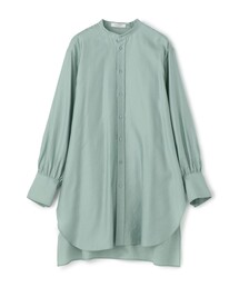 TOMORROWLAND | コットンモールスキン バンドカラーチュニックシャツ(シャツ/ブラウス)