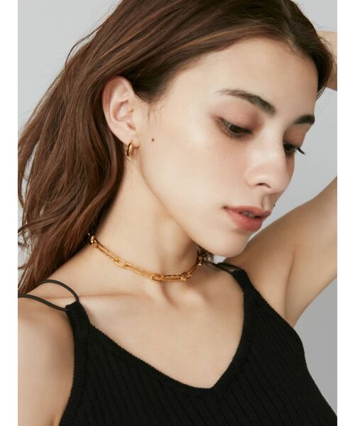 EVRIS（エヴリス）の「SQUARE CHAIN ネックレス（ネックレス・レディース・シルバー/ゴールド・FREE）」の11枚目の写真