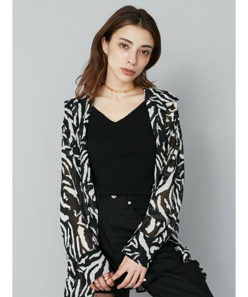 EVRIS（エヴリス）の「SQUARE CHAIN ネックレス（ネックレス・レディース・シルバー/ゴールド・FREE）」の10枚目の写真