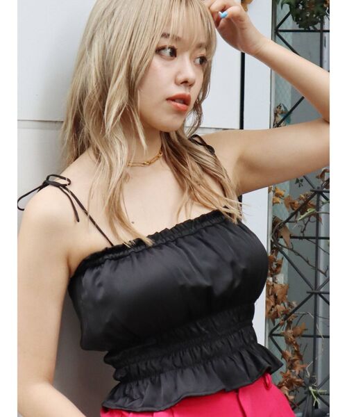 EVRIS（エヴリス）の「SQUARE CHAIN ネックレス（ネックレス・レディース・シルバー/ゴールド・FREE）」の9枚目の写真