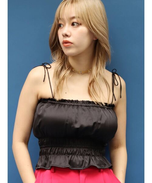 EVRIS（エヴリス）の「SQUARE CHAIN ネックレス（ネックレス・レディース・シルバー/ゴールド・FREE）」の8枚目の写真