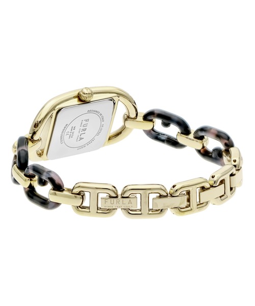 FURLA（フルラ）の「FURLA/フルラ FURLA CHAIN SQUARE/フルラ チェーン スクエア 腕時計 WW00026002L2 レディース（アナログ腕時計・レディース・イエローゴールド・FREE）」の5枚目の写真