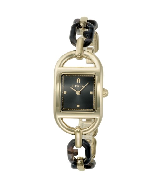 FURLA（フルラ）の「FURLA/フルラ FURLA CHAIN SQUARE/フルラ チェーン スクエア 腕時計 WW00026002L2 レディース（アナログ腕時計・レディース・イエローゴールド・FREE）」の7枚目の写真