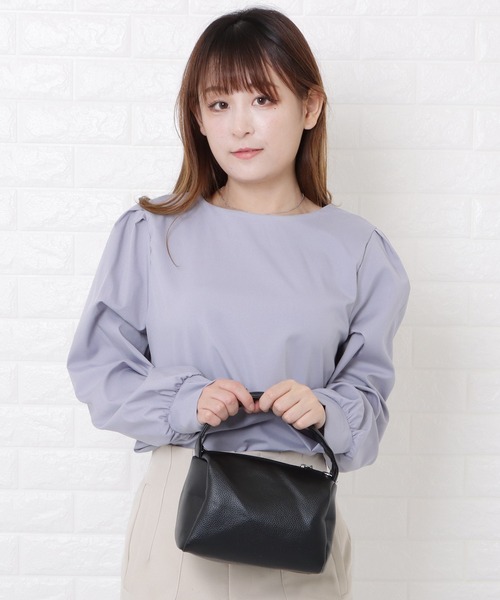 Lace Ladies(レースレディース)の「ワンハンドル2wayミニバッグ(ショルダーバッグ・レディース・ベージュ/オレンジ/ブラウン/グリーン/ブラック・FREE)」の8枚目の写真