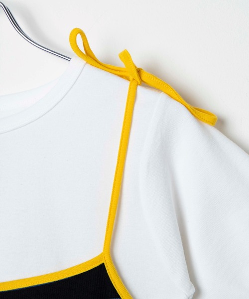 WEGO（ウィゴー）の「WEGO/【2点セット】リブキャミワンピース（ワンピース・レディース・ブラック/グリーン/イエロー・FREE）」の17枚目の写真