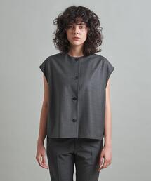 LOEFF（ロエフ）の「＜LOEFF＞トロピカル ラウンド ノーカラーベスト