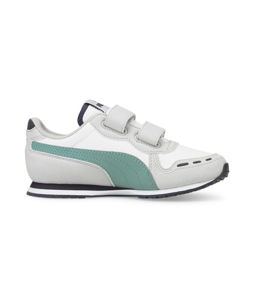 PUMA(プーマ)の「PUMA プーマ キッズ カバナレーサー SL 20 V スニーカー 17-21cm(スニーカー・キッズ・ホワイト/ホワイト×ブルー/ブラック×ピンク・17.0cm/18.0cm/19.0cm/20.0cm/21.0cm)」の9枚目の写真