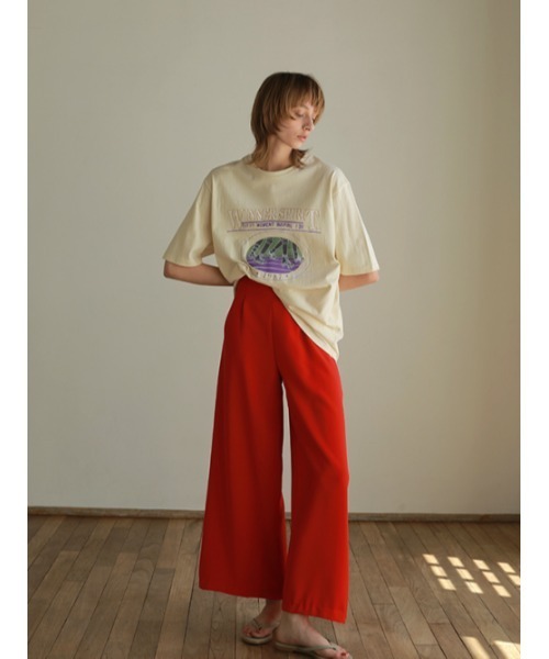 AMAIL(アマイル)の「Skate vintage cloth(Tシャツ/カットソー・レディース・ホワイト/イエロー・FREE)」の7枚目の写真