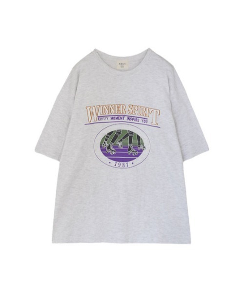 AMAIL(アマイル)の「Skate vintage cloth(Tシャツ/カットソー・レディース・ホワイト/イエロー・FREE)」の11枚目の写真