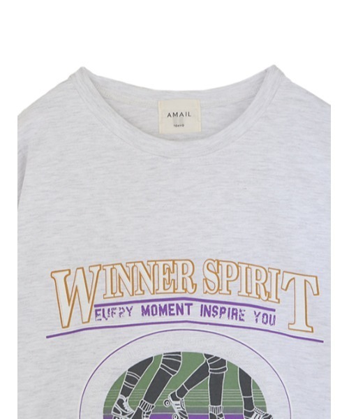 AMAIL(アマイル)の「Skate vintage cloth(Tシャツ/カットソー・レディース・ホワイト/イエロー・FREE)」の14枚目の写真