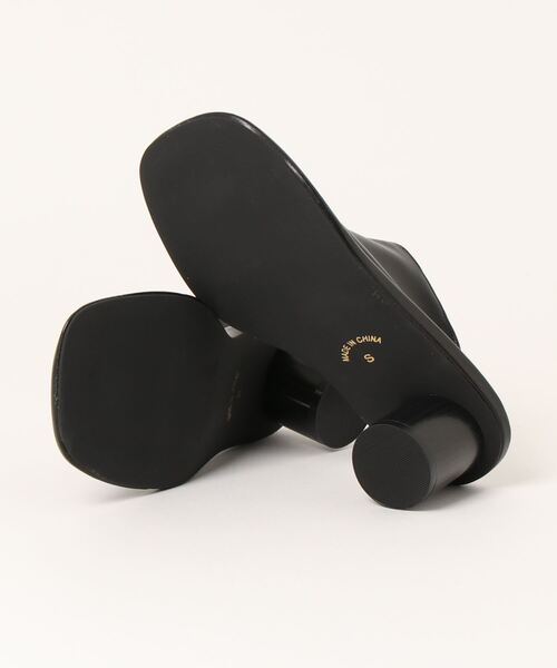 RAGEBLUE（レイジブルー）の「ソフトレザーヒールサンダル（サンダル・レディース・ブラック/ホワイト・LARGE/MEDIUM/SMALL）」の13枚目の写真