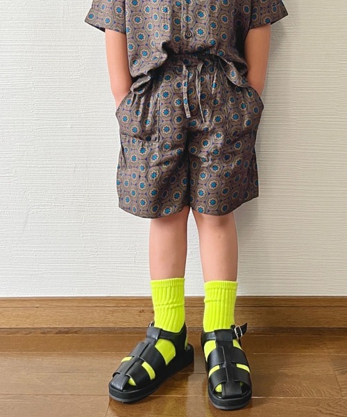 CIAOPANIC TYPY（チャオパニックティピー）の「▽【KIDS】OSOROバティックショーツ（その他パンツ・キッズ・ブラウン/ベージュ・120/140/150/105）」の2枚目の写真