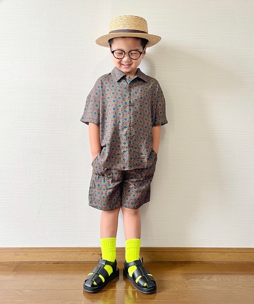 CIAOPANIC TYPY（チャオパニックティピー）の「▽【KIDS】OSOROバティックショーツ（その他パンツ・キッズ・ブラウン/ベージュ・120/140/150/105）」の17枚目の写真