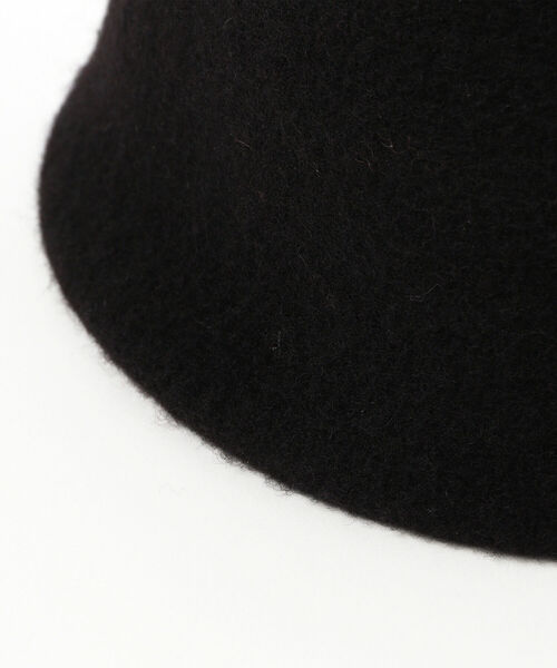 Ray BEAMS(レイビームス)の「Ray BEAMS / ウール チューリップ ハット(ハット・レディース・ブラック/ブラウン・ONE SIZE)」の9枚目の写真