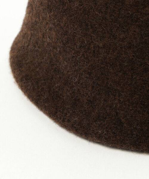 Ray BEAMS(レイビームス)の「Ray BEAMS / ウール チューリップ ハット(ハット・レディース・ブラック/ブラウン・ONE SIZE)」の12枚目の写真