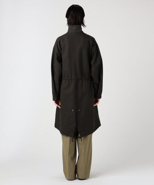 TOMORROWLAND （トゥモローランド）の「コットンダブルクロス モッズコート（モッズコート・レディース・チャコールグレー/ベージュ・36）」の6枚目の写真