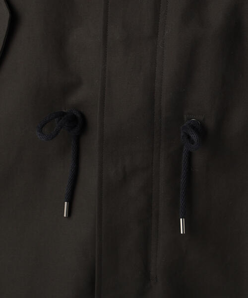 TOMORROWLAND （トゥモローランド）の「コットンダブルクロス モッズコート（モッズコート・レディース・チャコールグレー/ベージュ・36）」の15枚目の写真