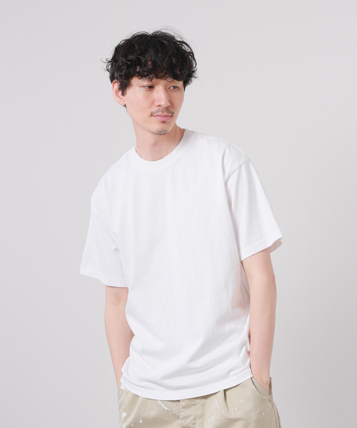JOURNAL STANDARD(ジャーナルスタンダード)の「【SMC×J.S Homestead】別注 ピグメント ダイ クルーネック Tシャツ(Tシャツ/カットソー・メンズ・ホワイト/チャコールグレー/ライトグレー/グレー/ボルドー/クリアブルー/ダークブルー/コバルトブルー/ワイン・MEDIUM/LARGE/X-LARGE)」の17枚目の写真