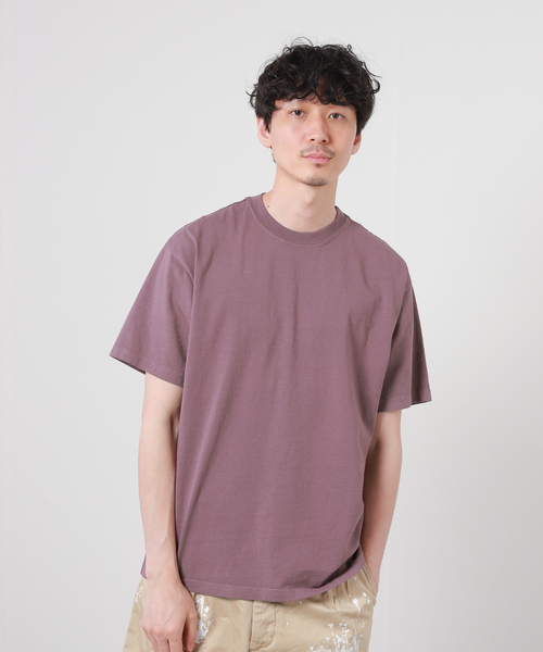 JOURNAL STANDARD(ジャーナルスタンダード)の「【SMC×J.S Homestead】別注 ピグメント ダイ クルーネック Tシャツ(Tシャツ/カットソー・メンズ・ホワイト/チャコールグレー/ライトグレー/グレー/ボルドー/クリアブルー/ダークブルー/コバルトブルー/ワイン・MEDIUM/LARGE/X-LARGE)」の22枚目の写真