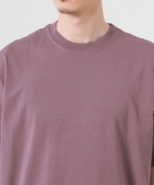 JOURNAL STANDARD(ジャーナルスタンダード)の「【SMC×J.S Homestead】別注 ピグメント ダイ クルーネック Tシャツ(Tシャツ/カットソー・メンズ・ホワイト/チャコールグレー/ライトグレー/グレー/ボルドー/クリアブルー/ダークブルー/コバルトブルー/ワイン・MEDIUM/LARGE/X-LARGE)」の18枚目の写真