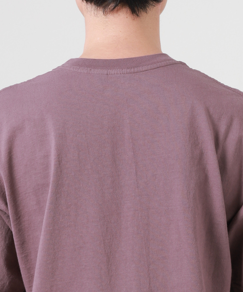JOURNAL STANDARD(ジャーナルスタンダード)の「【SMC×J.S Homestead】別注 ピグメント ダイ クルーネック Tシャツ(Tシャツ/カットソー・メンズ・ホワイト/チャコールグレー/ライトグレー/グレー/ボルドー/クリアブルー/ダークブルー/コバルトブルー/ワイン・MEDIUM/LARGE/X-LARGE)」の21枚目の写真