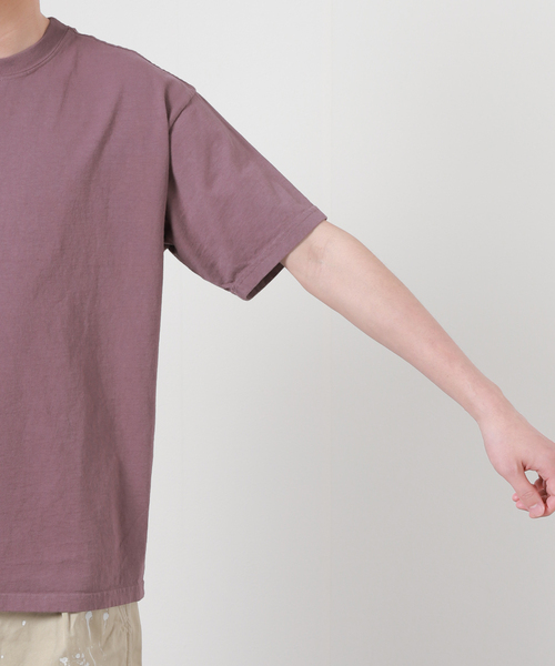 JOURNAL STANDARD(ジャーナルスタンダード)の「【SMC×J.S Homestead】別注 ピグメント ダイ クルーネック Tシャツ(Tシャツ/カットソー・メンズ・ホワイト/チャコールグレー/ライトグレー/グレー/ボルドー/クリアブルー/ダークブルー/コバルトブルー/ワイン・MEDIUM/LARGE/X-LARGE)」の15枚目の写真