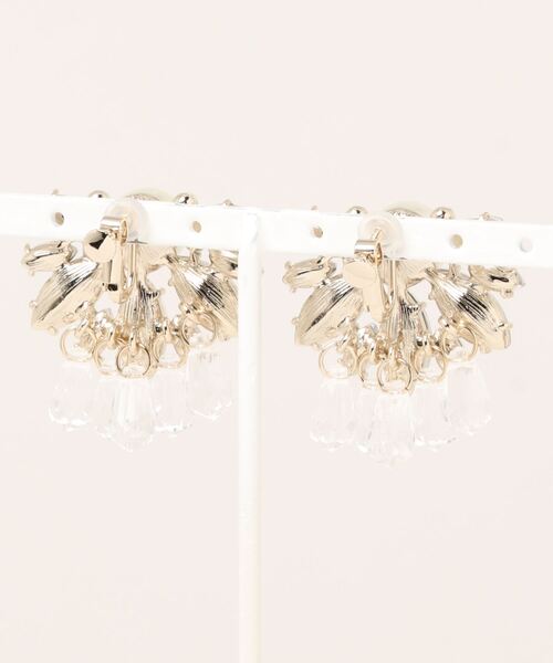 Placebo（プラシーボ）の「シャルム パールビジューイヤリング（イヤリング・レディース・クリア・FREE）」の4枚目の写真