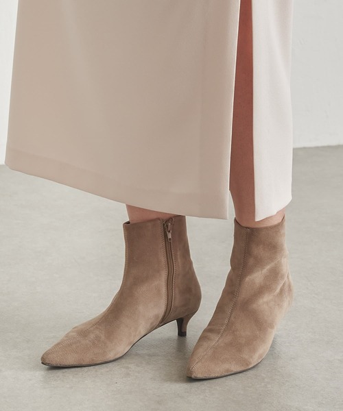 PAPILLONNER(パピヨネ)の「ポインテッドブーティー/PAPILLONNER/パピヨネ(ブーツ・レディース・ブラック/ベージュ・38/36/37)」の20枚目の写真