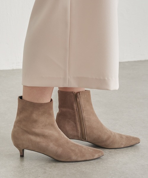 PAPILLONNER(パピヨネ)の「ポインテッドブーティー/PAPILLONNER/パピヨネ(ブーツ・レディース・ブラック/ベージュ・38/36/37)」の9枚目の写真