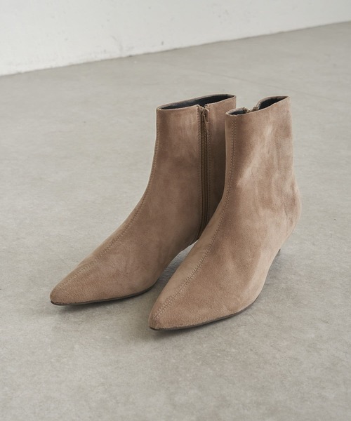 PAPILLONNER(パピヨネ)の「ポインテッドブーティー/PAPILLONNER/パピヨネ(ブーツ・レディース・ブラック/ベージュ・38/36/37)」の16枚目の写真